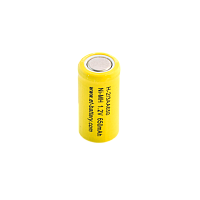 Аккумулятор ET H-2/3AA650 14.5*28.0, 1.2В, 650мАч, Ni-MH (1/20/1000)