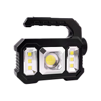 Фонарь туристический Ultraflash LED51526 2W 2LED от аккумулятора 3 режима черный