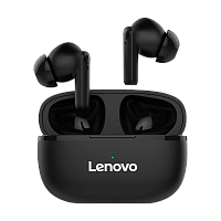 Наушники внутриканальные Lenovo HT05 bluetooth 5.0 с микр. черный 