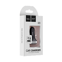 Автомобильное З/У HOCO Z3 2USB 3.1A черный (1/21/126)