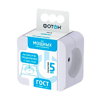 Разветвитель Фотон АМ 16-4 КУБ 4р.Б/З 16A белый (1/10)