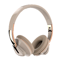 Наушники накладные MORE CHOICE HW33 bluetooth 5.0 с микр. бежевый