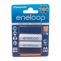 Аккумулятор предзаряженный RTU Panasonic HR6 AA BL2 eneloop 2000mAh (2/16/192) 