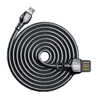 Кабель Remax RC-063m King USB (m)-microUSB (m) 1м черный