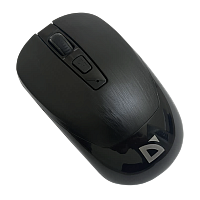 Мышь беспроводная Defender MM-605 классическая USB черный (1/40)