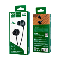 Наушники внутриканальные GFPower M09 с микр. черный