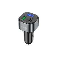 Автомобильное З/У HOCO E67 2USB QC3.0 черный (1/120)