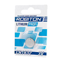 Батарейка ROBITON PROFI R-CR1632-BL1, CR1632 BL1 (1/40/1800)