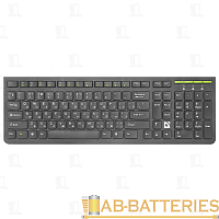 Клавиатура беспроводная Defender SM-536 UltraMate классическая USB мультимед. черный (1/20) 