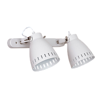 Светильник настенный Camelion WML-428-2 New York 40W 230V E27 белый (1/6)