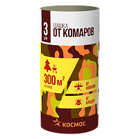 Дымовая шашка Космос от насекомых 300м2 80г (1/10/100)