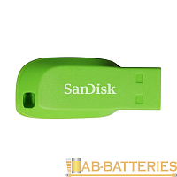 Флеш-накопитель SanDisk Cruzer Blade CZ50 16GB USB2.0 пластик зеленый
