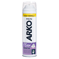 Пена для бритья Arko Men SENSITIVE 200мл для чувствительной кожи (1/24) 