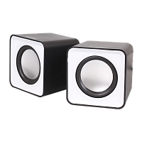 Колонки 2.0 Smartbuy MINI 4W USB+Jack 3.5мм серый (1/80)