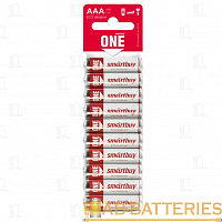 Батарейка Smartbuy ONE ECO LR03 AAA BL10 Alkaline 1.5V (10/300/600)