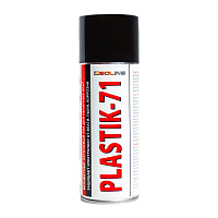Лак акриловый Solins PLASTIK 71 400мл для печатных плат аэрозоль (1/12)