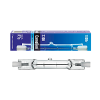 Лампа галогенная Camelion R7s 100W 220V трубка J78 прозрачная (1/50/500)