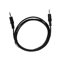 Кабель AUX VCOM Jack 3.5mm (m)-Jack 3.5mm (f) 1.5м ПВХ черный (1/10/250) 