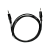 Кабель AUX VCOM Jack 3.5mm (m)-Jack 3.5mm (f) 1.5м ПВХ черный (1/10/250)