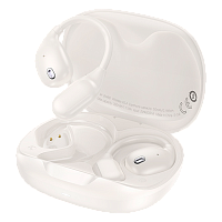 Наушники вставные Borofone BW66 bluetooth 5.3 с микр. молочный (1/22/132) 
