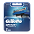 Сменные кассеты Gillette MACH3 TURBO (RUS) 3 лезвия 2шт. (цена за 1 шт) (2/20)