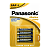 Батарейка Panasonic Power LR03 AAA BL4 Alkaline 1.5V (4/48/240)