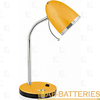 Светильник настольный Camelion KD-308 40W 230V E27 на основании оранжевый (1/12)