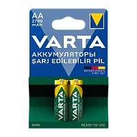 Аккумулятор предзаряженный RTU Varta HR6 AA BL2 NI-MH 2700mAh (2/20/200) 