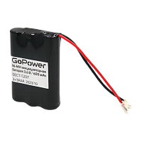 Аккумулятор для радиотелефонов GoPower T207 PC1 NI-MH 600mAh (1/15/300) 