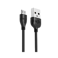 Кабель Proda PD-B05i USB (m)-Lightning (m) 1.2м 2.1A силикон черный