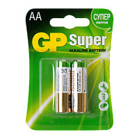 Батарейка GP Super LR6 AA BL2 Alkaline 1.5V (2/20/160) R