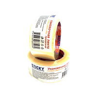 Скотч STICKY ПП 48мм*110м 38мкм упаковочный акрил прозрачный (1/36)