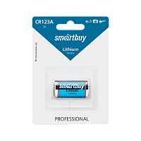 Батарейка Smartbuy CR123A BL1 Lithium 3V (1/12/144) 