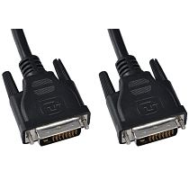 Кабель Perfeo DVI-D (m)-DVI-D (m) 2м черный (1/20)