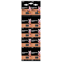 Батарейка Duracell SIMPLY LR03 AAA BL20 (2*10) Alkaline 1.5V отрывные (20/240/33600)