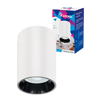 Светильник светодиодный Космос FixtGU10_002White 20W 220V GU10 IP20 потолочный белый