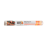 Фольга пищевая Рыжий кот 30см x 10.0м 14мкм суперпрочная (1/24)