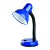 Светильник настольный Camelion KD-301 60W 230V E27 на основании синий (1/12)