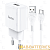 Сетевое З/У HOCO N9 1USB 2.1A с кабелем Type-C белый (1/12/120)