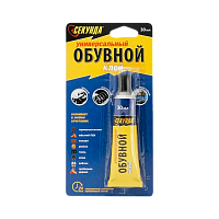 Клей Секунда обувной 30мл водостойкий BL1 шоу-бокс (1/12/36) 