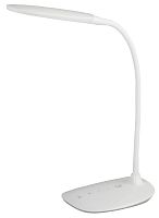 Светильник настольный ЭРА NLED-453 9W 220V 48LED на основании сенс. 5 ур.ярк.+3 цв. белый (1/8)