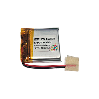 Аккумулятор ET SW-502525 3.7В, 300мАч, Для Smart Watch