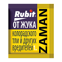 Средство Рубит ЗАМАН от колорад. жука и других вредителей 1мл (1/200)