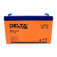 #Аккумулятор свинцово-кислотный Delta HR 6-7.2 6V 7.2Ah