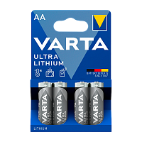 Батарейка Varta ULTRA FR6 AA BL4 Lithium 1.5V (6106) (4/40/400)