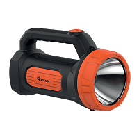 Фонарь туристический Космос 9103W 3W 1LED от сети черный оранжевый (1/30)