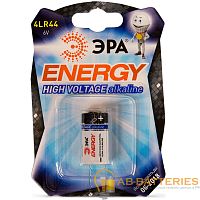 Батарейка ЭРА 4LR44/476/28A BL1 Alkaline 1.5V (1/10/100) 