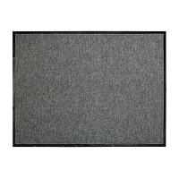 Коврик придверный VORTEX "TRIP" 90х120см ребристый серый (1/8)