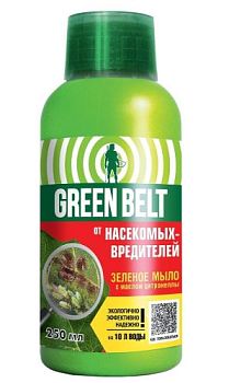 Средство GREEN BELT Зеленое мыло с маслом цитронеллы 250мл (1/12)