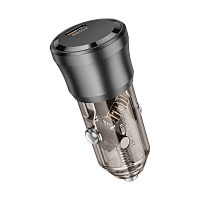 Автомобильное З/У Borofone BZ24 1USB 20W QC3.0 черный (1/98/392)